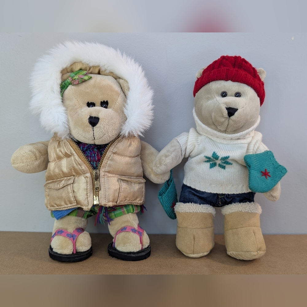 Starbucks Bearista Bear Plush Toys, 2006 & 2007
